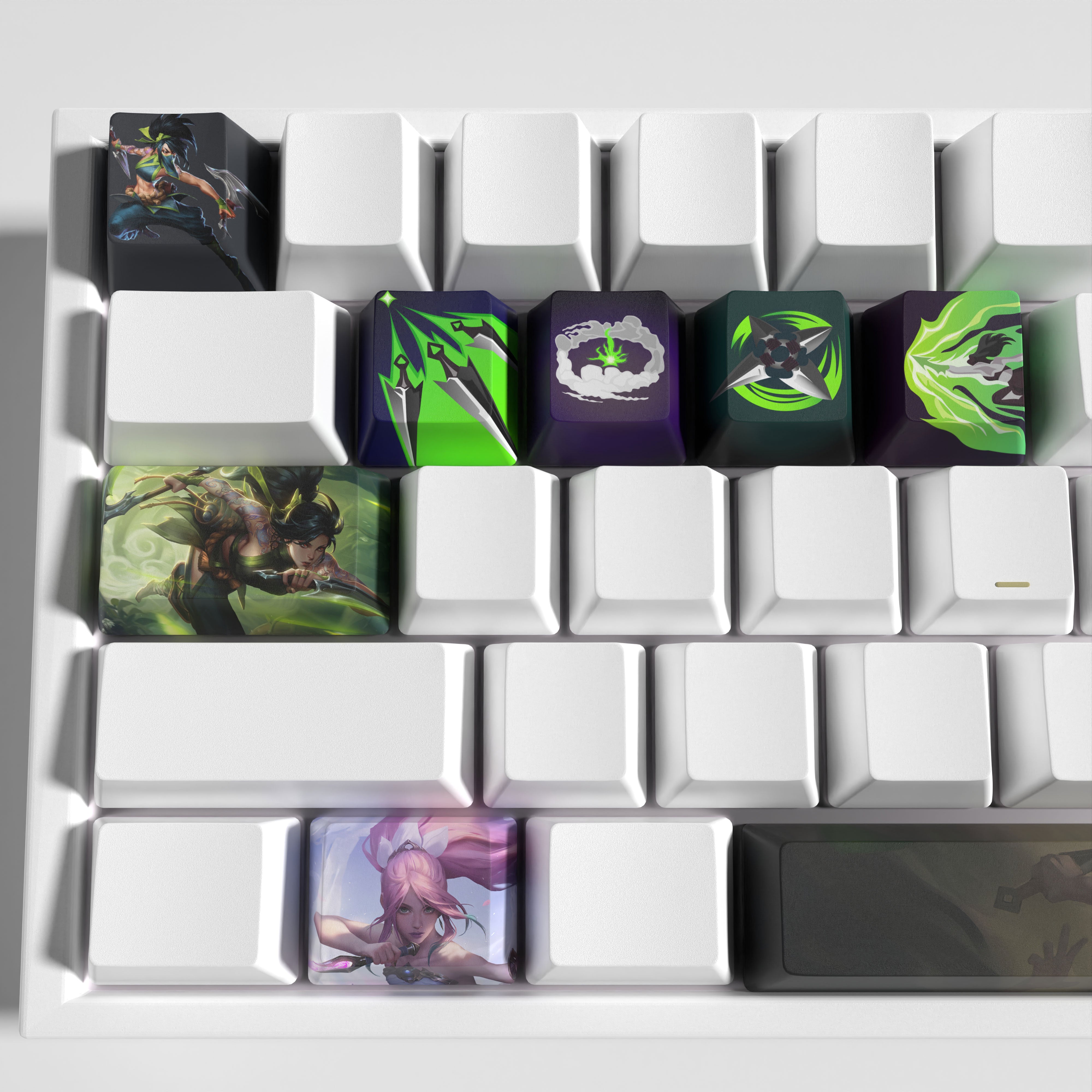 special edition League of Legends Keycaps akali