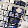 Genshin Impact Theme yelan Pbt Material Keycaps 108 Keys - Zxsetup