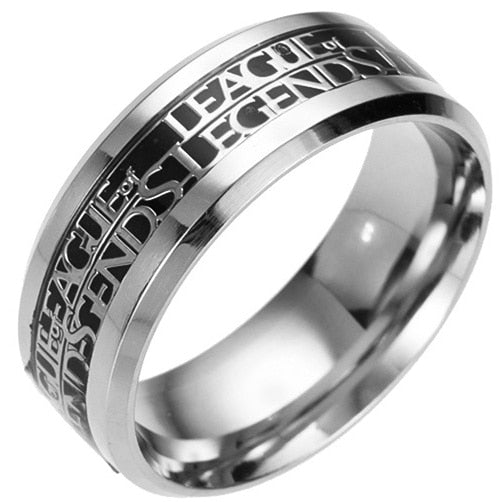 League of Legends Titanium Steel ring