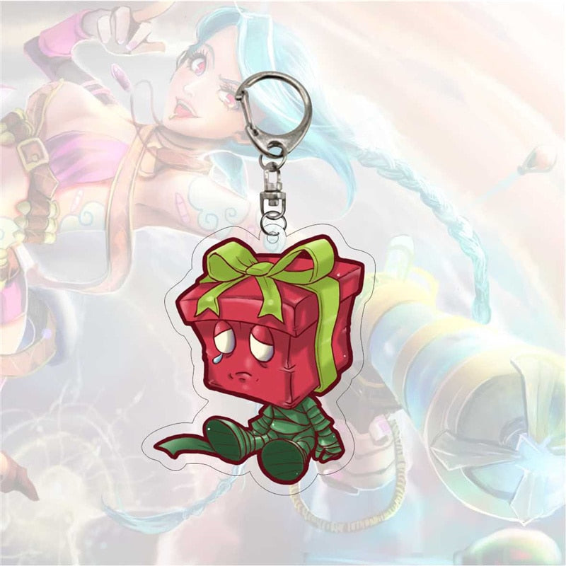 League Of Legends Arcane Keychain