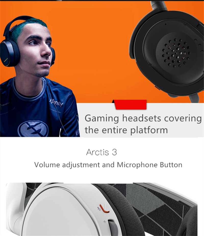 New SteelSeries Arctis 3 Gaming Headset