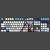 Genshin Impact Theme Kamisato Ayato Pbt Material Keycaps 108 Keys - Zxsetup