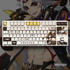 Genshin Impact Theme Arataki Itto Pbt Material Keycaps 108 Keys - Zxsetup