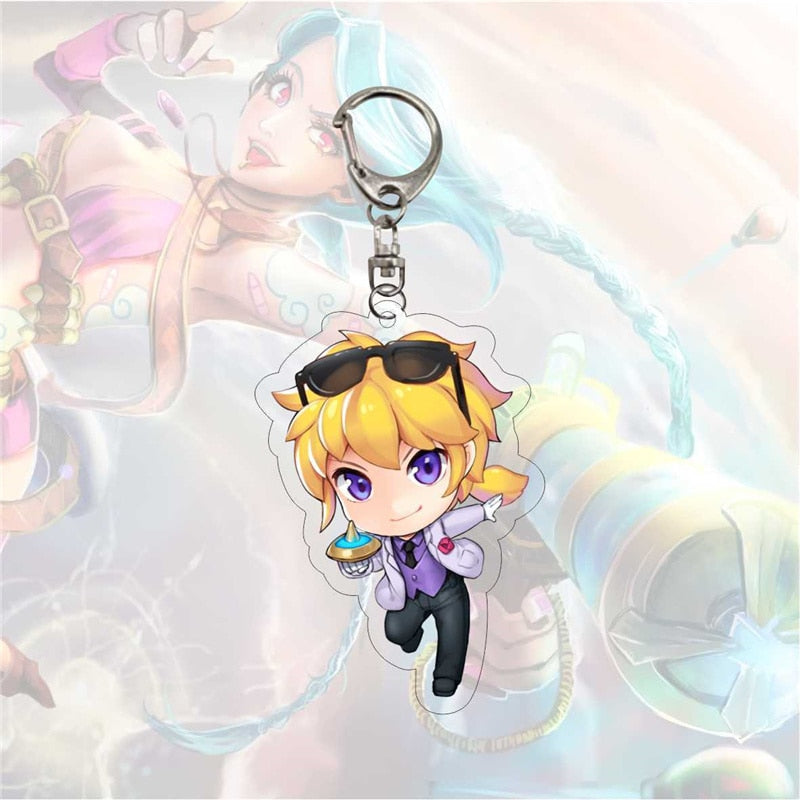 League Of Legends Arcane Keychain