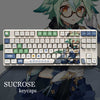 Genshin Impact Theme SUCROSE Pbt Material Keycaps 108 Keys - Zxsetup