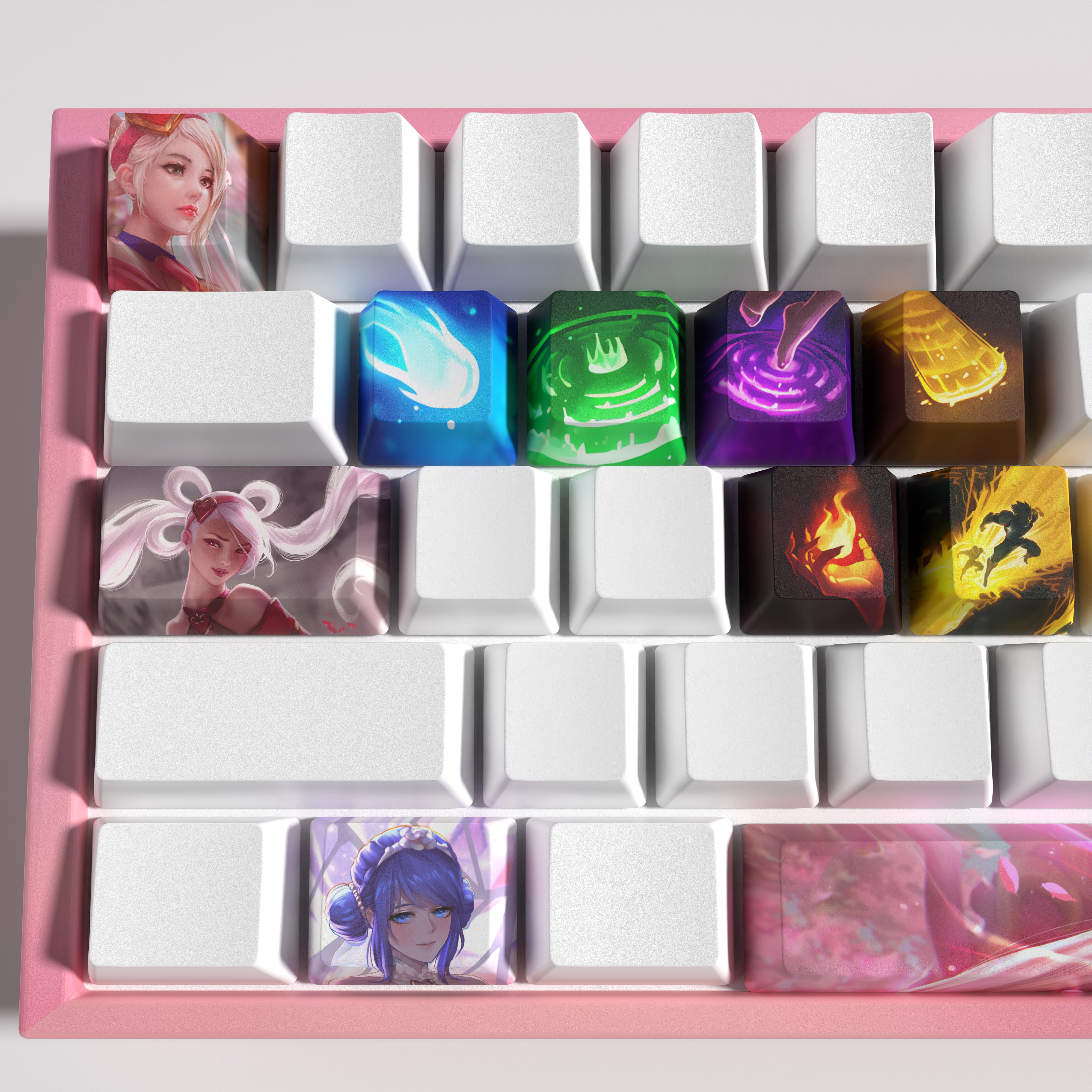 special edition League of Legends sona keycaps