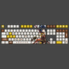 Genshin Impact Theme XIANGLING Pbt Material Keycaps 108 Keys - Zxsetup