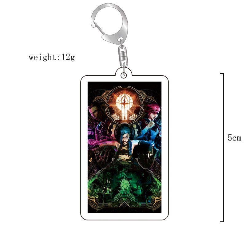 League of Legends Arcane Keychain