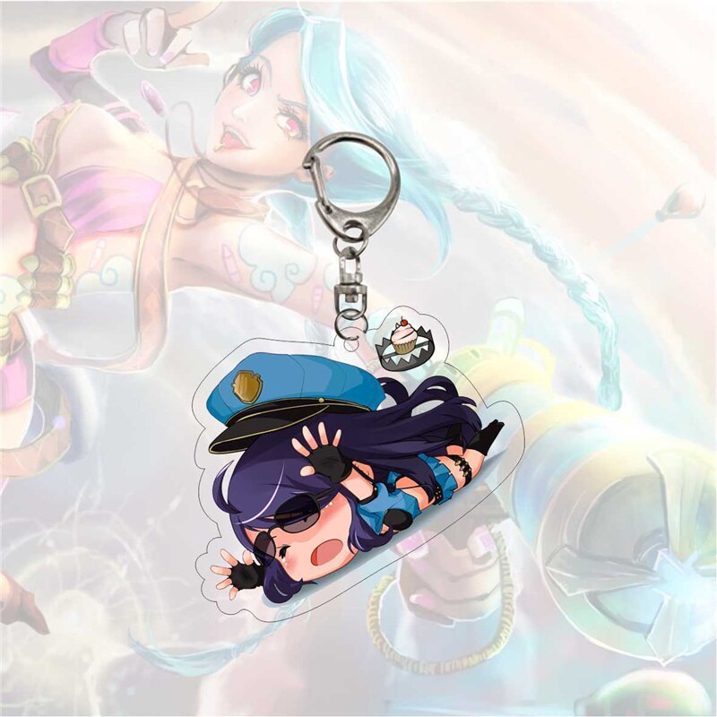 League Of Legends Arcane Keychain