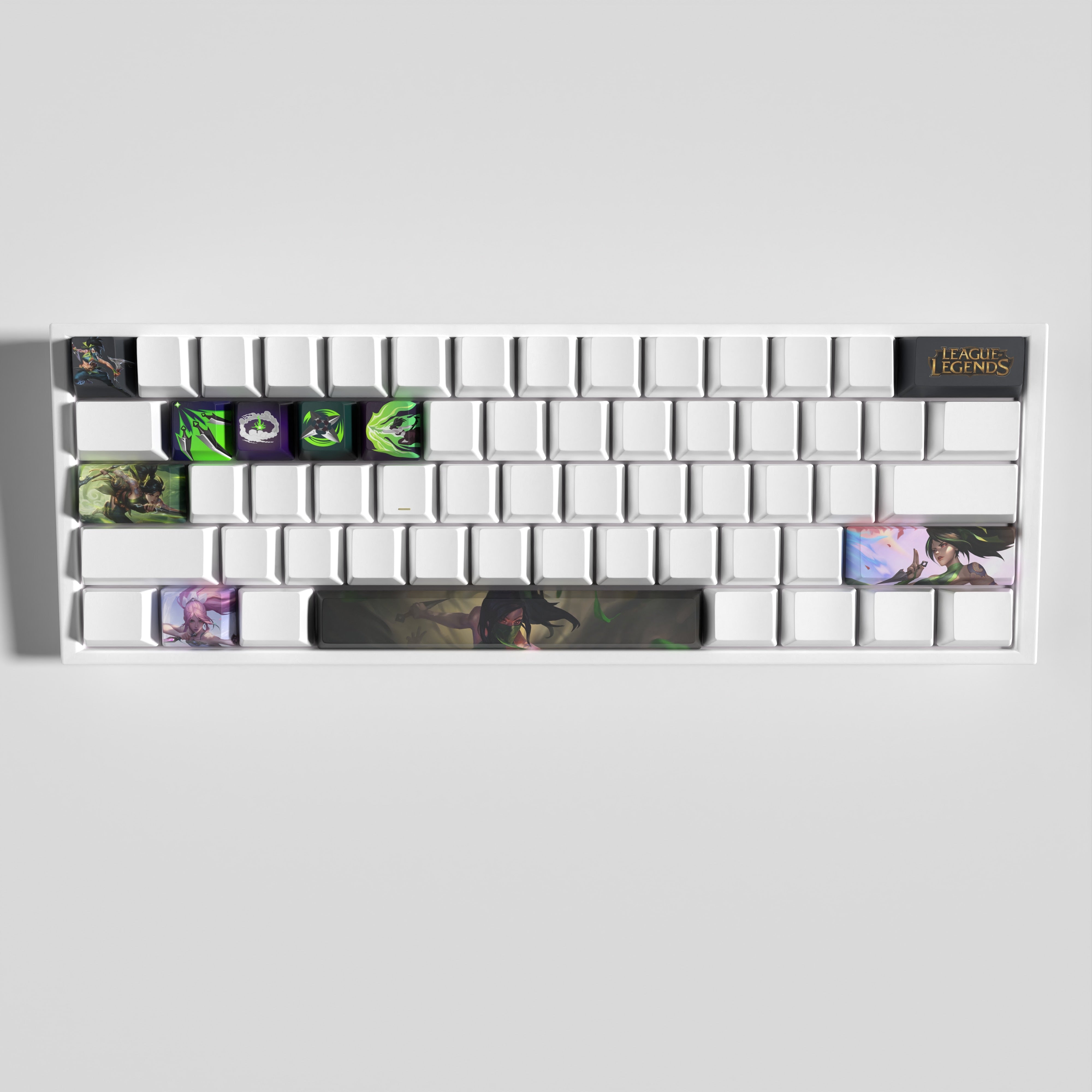 special edition League of Legends Keycaps akali