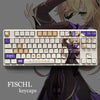 Genshin Impact Theme FISCHL Pbt Material Keycaps 108 Keys - Zxsetup