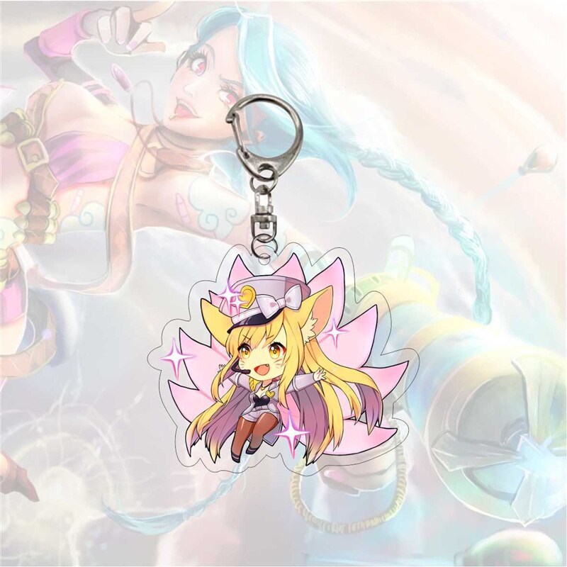 League Of Legends Arcane Keychain