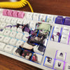 Genshin Impact Theme Kuki Shinobu Pbt Material Keycaps 108 Keys - Zxsetup