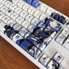 Genshin Impact Theme yelan Pbt Material Keycaps 108 Keys - Zxsetup