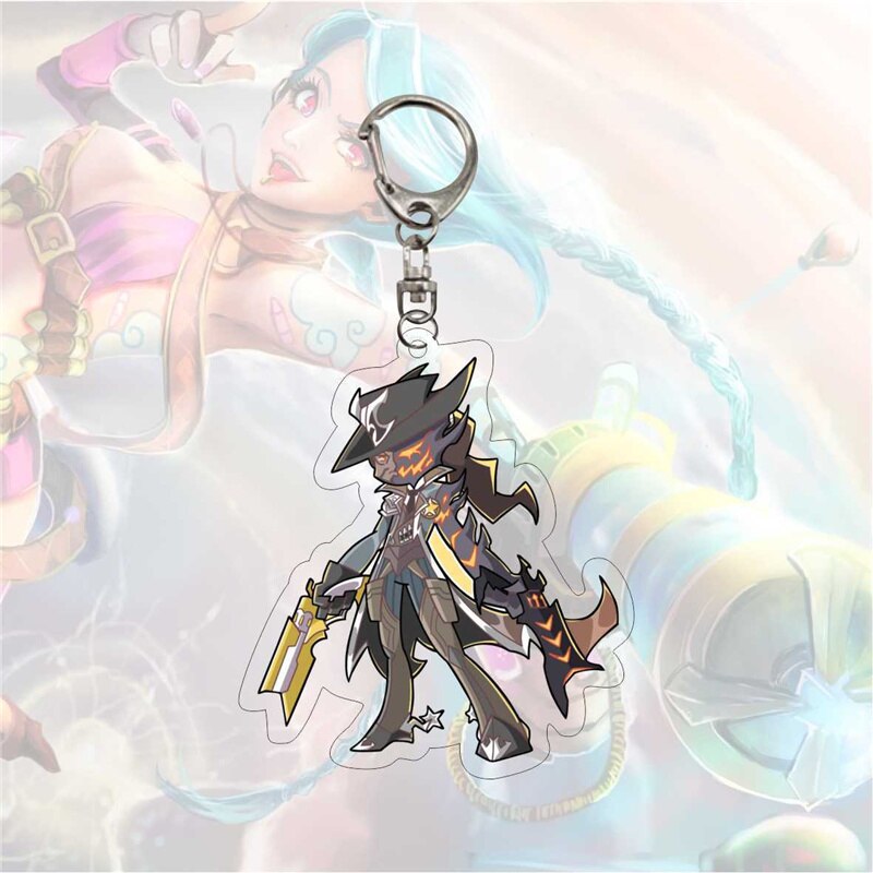 League Of Legends Arcane Keychain