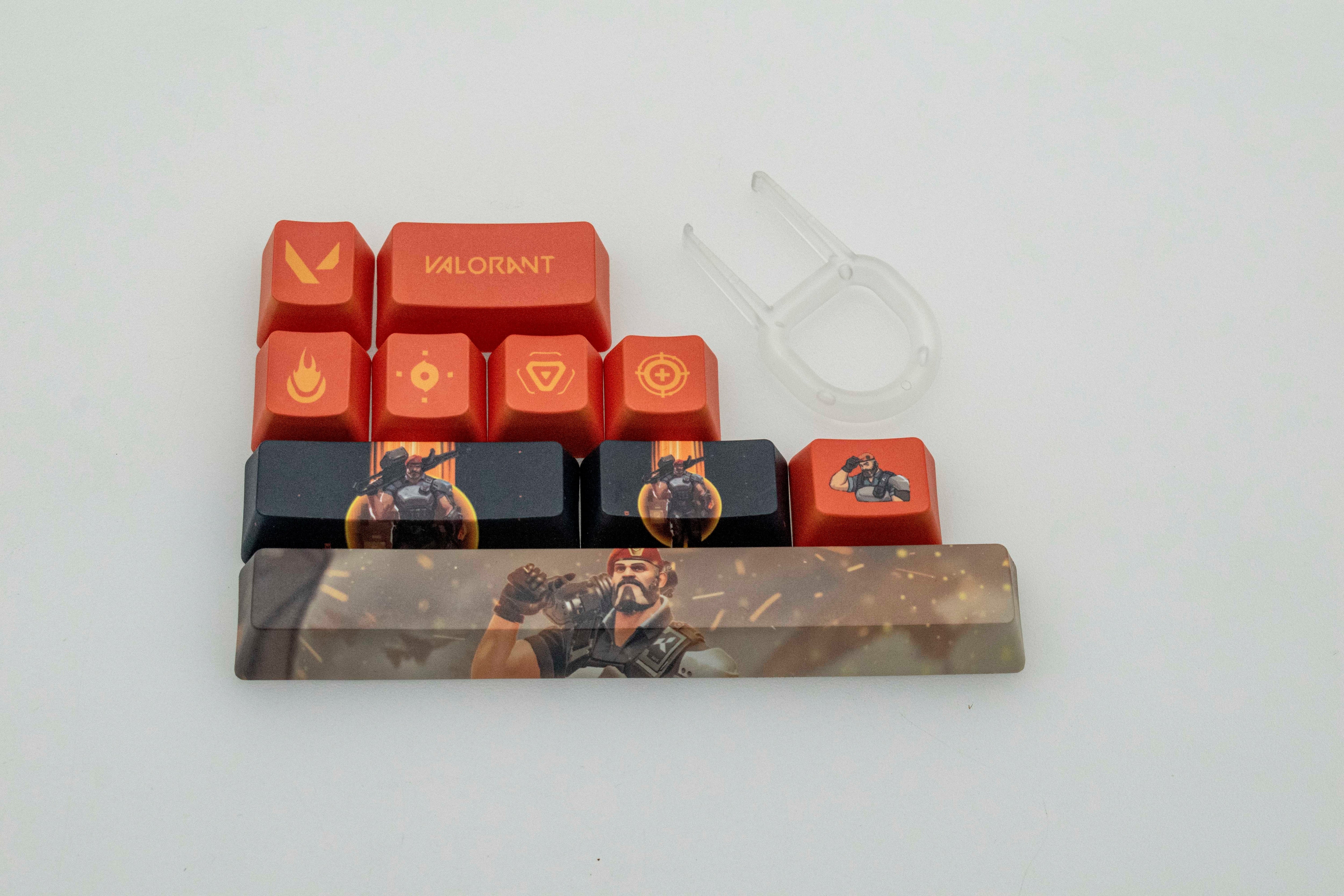 Valorant game keycaps Brimstone  10keys - Zxsetup