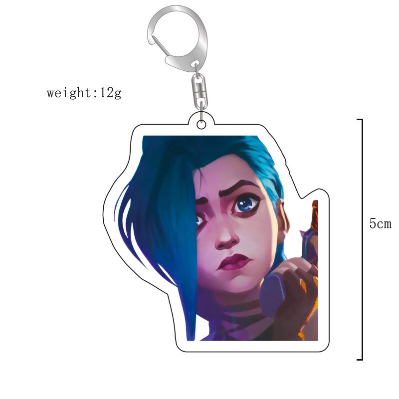 League of Legends Arcane Keychain