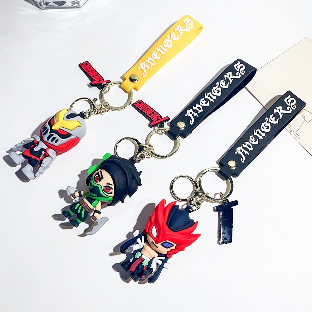 League of Legends Figure Keychains