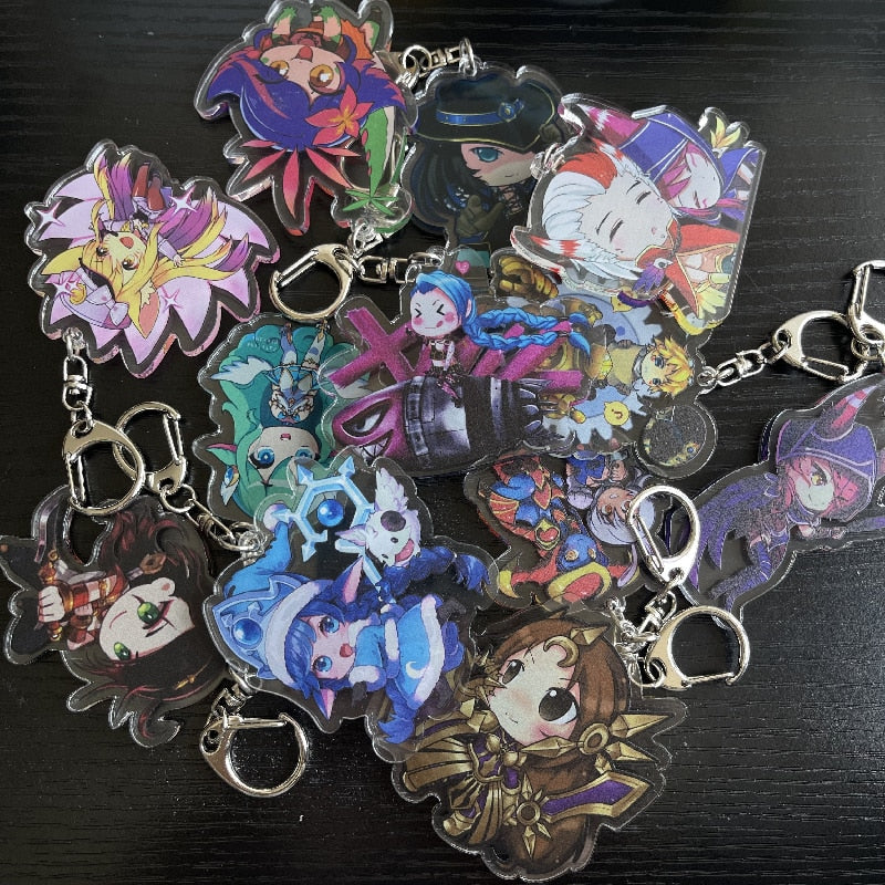 League Of Legends Arcane Keychain