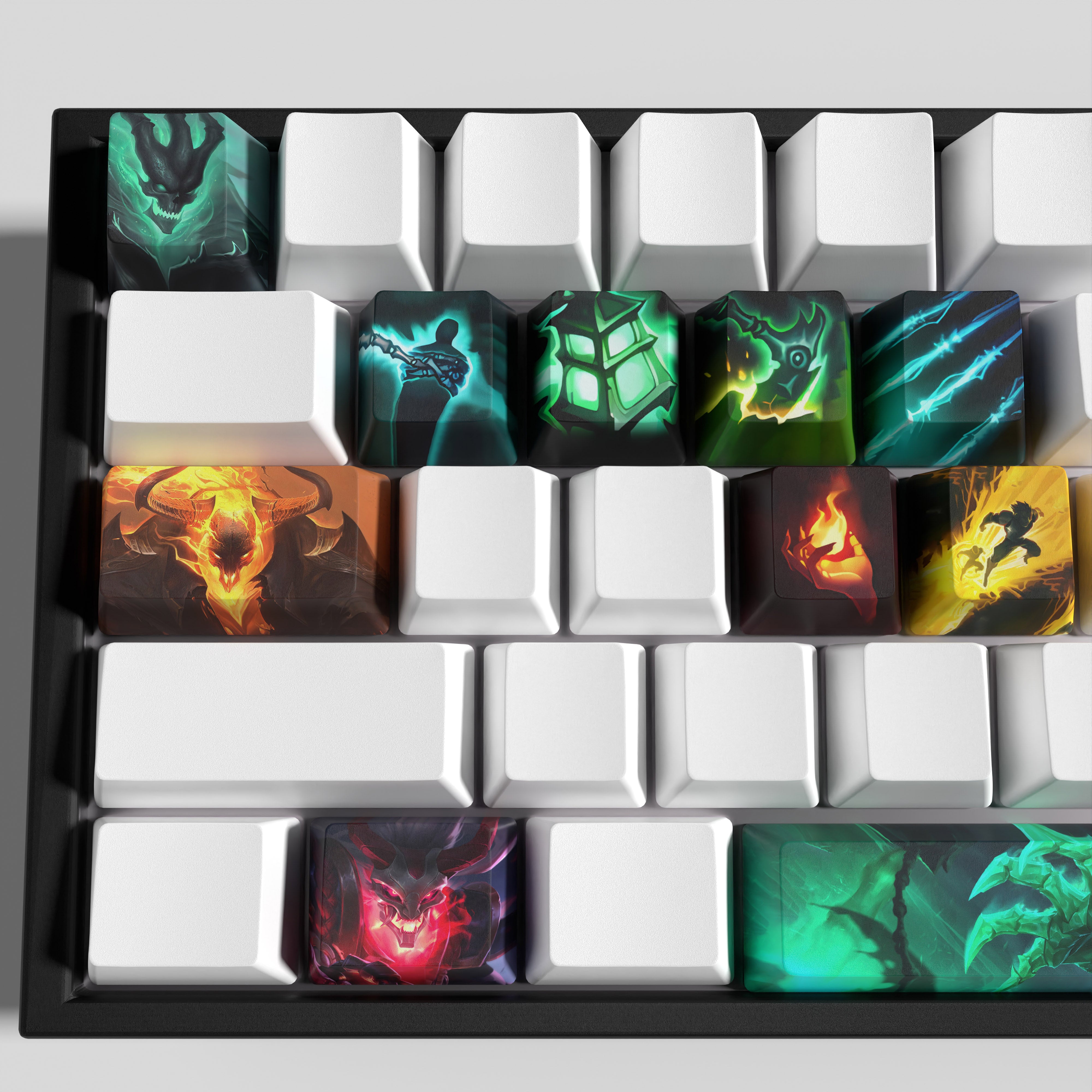 special edition League of Legends Thresh keycaps