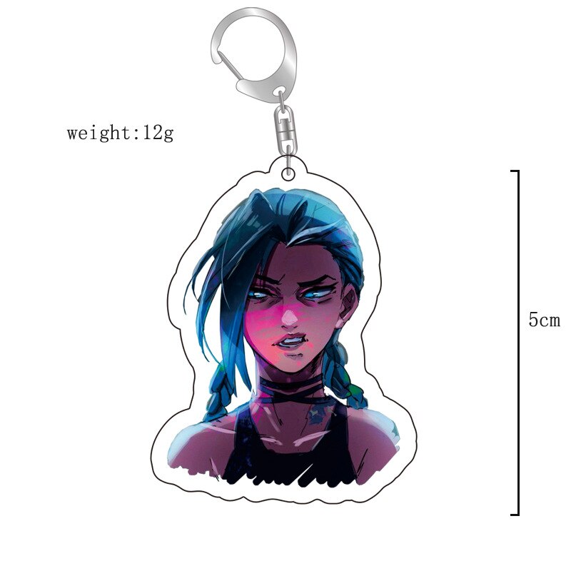 League of Legends Arcane Keychain