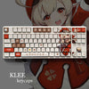 Genshin Impact Theme KLEE Pbt Material Keycaps 108 Keys - Zxsetup