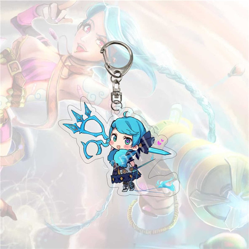 League Of Legends Arcane Keychain