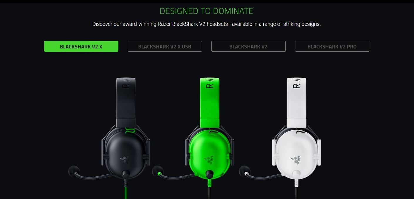 Razer BlackShark V2 X Gaming Headset