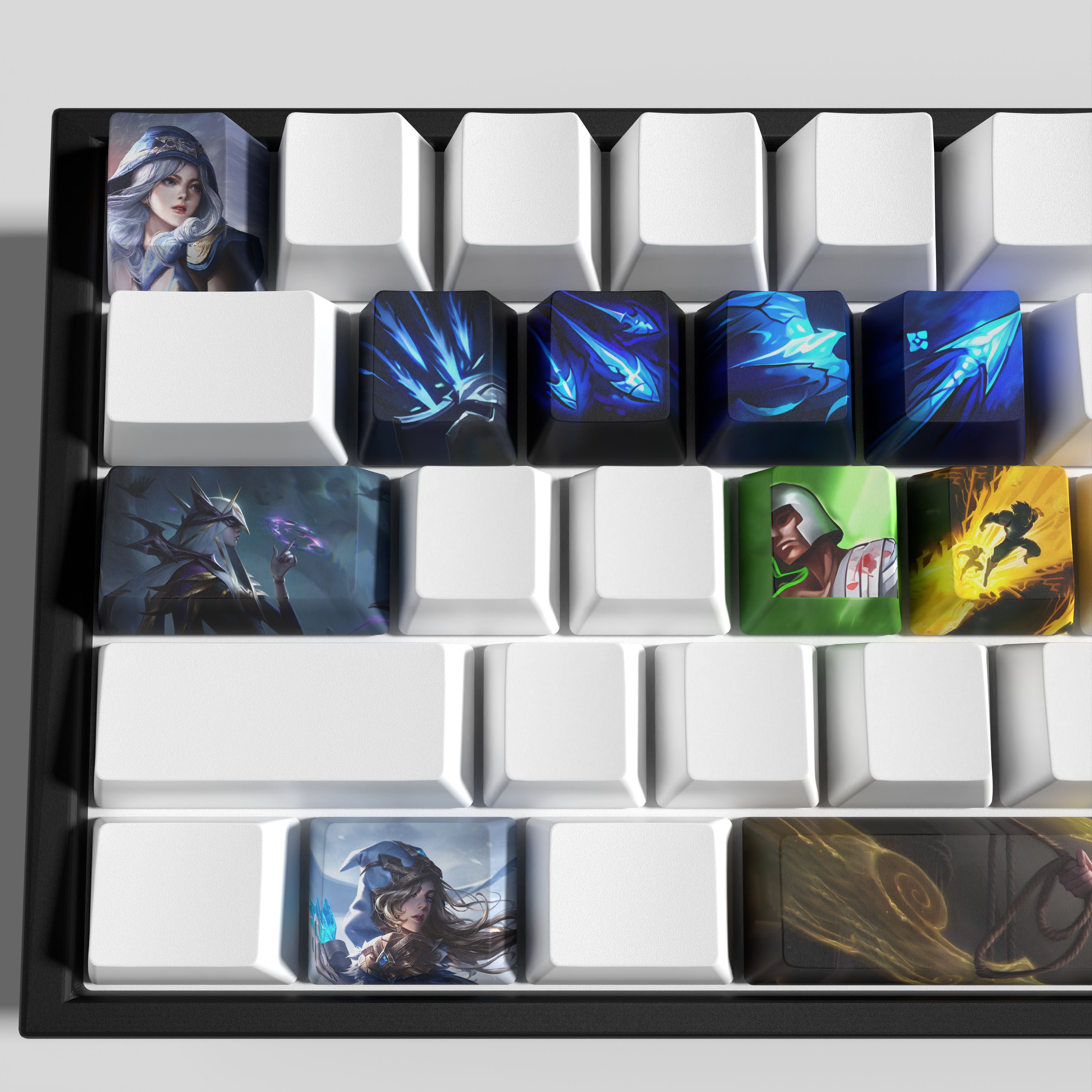 League of Legends Ashe keycaps 12keys