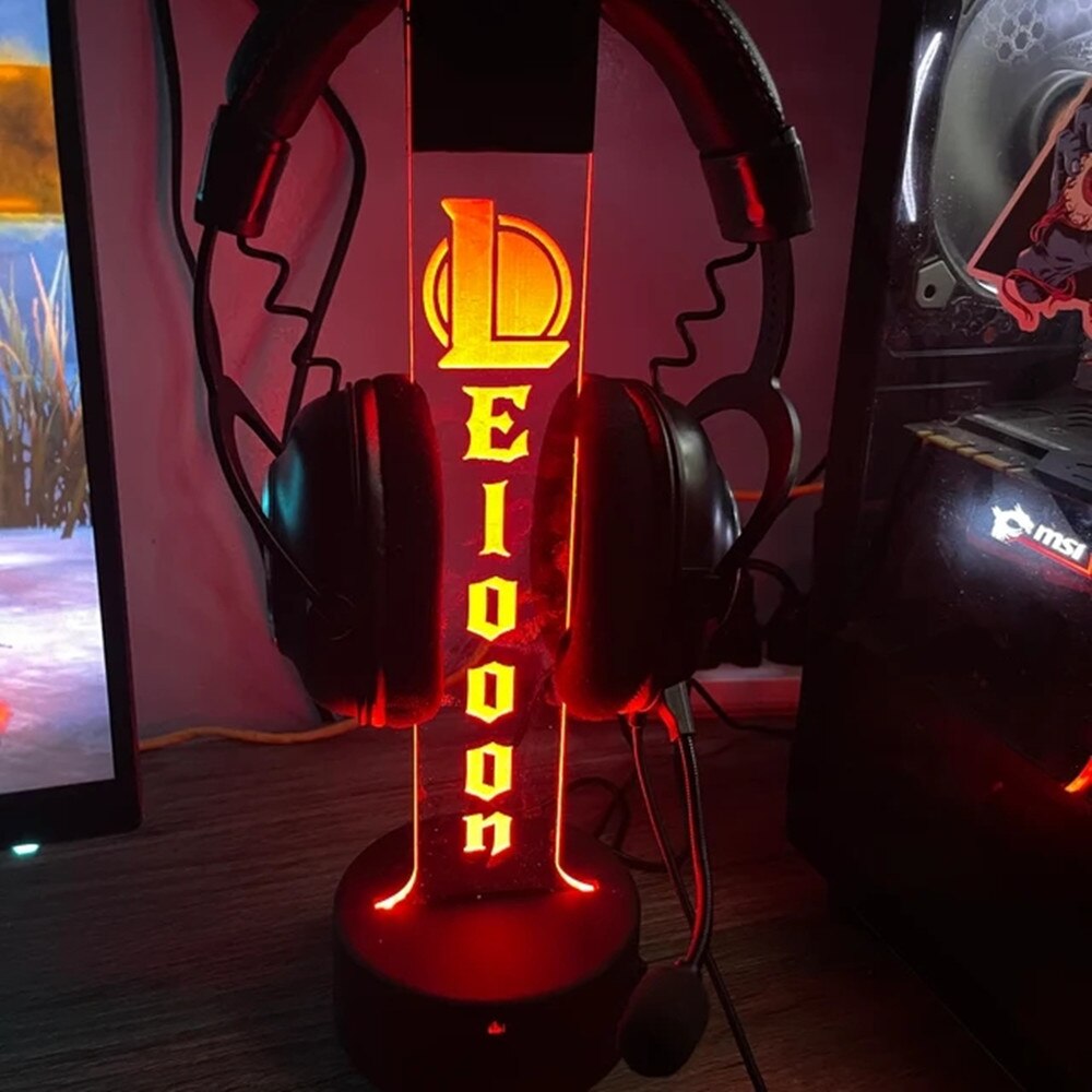 League of Legends Lights Headphone Stand