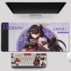 Genshin Impact Theme BEIDOU Pbt Material Keycaps 61 87 104 108 Keys - Zxsetup