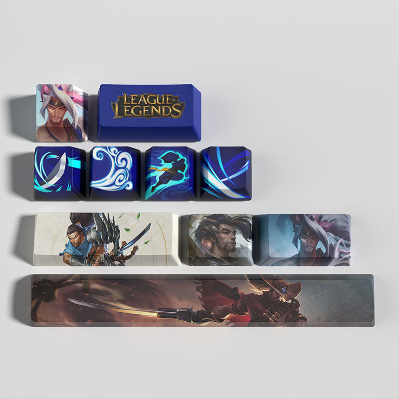 special edition League of Legends Keycaps yasuo