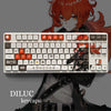 Genshin Impact Theme DILUC Pbt Material Keycaps 108 Keys - Zxsetup