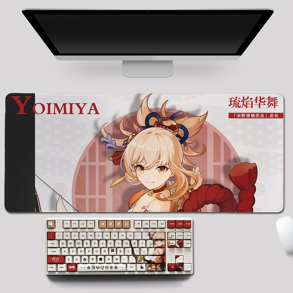 Genshin Impact Theme YOIMIYA Pbt Material Keycaps 108 Keys - Zxsetup