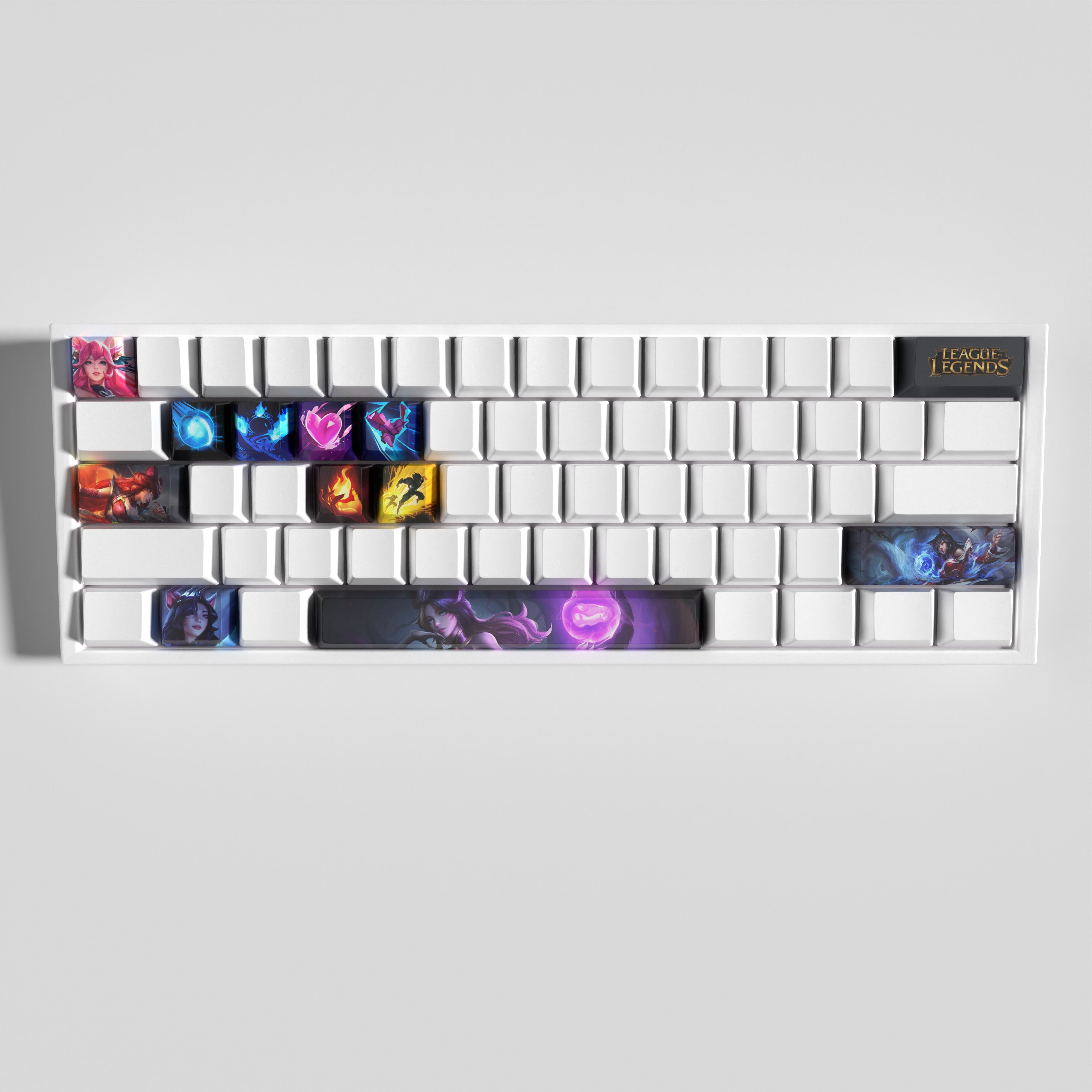 special edition League of Legends Ahri keycaps