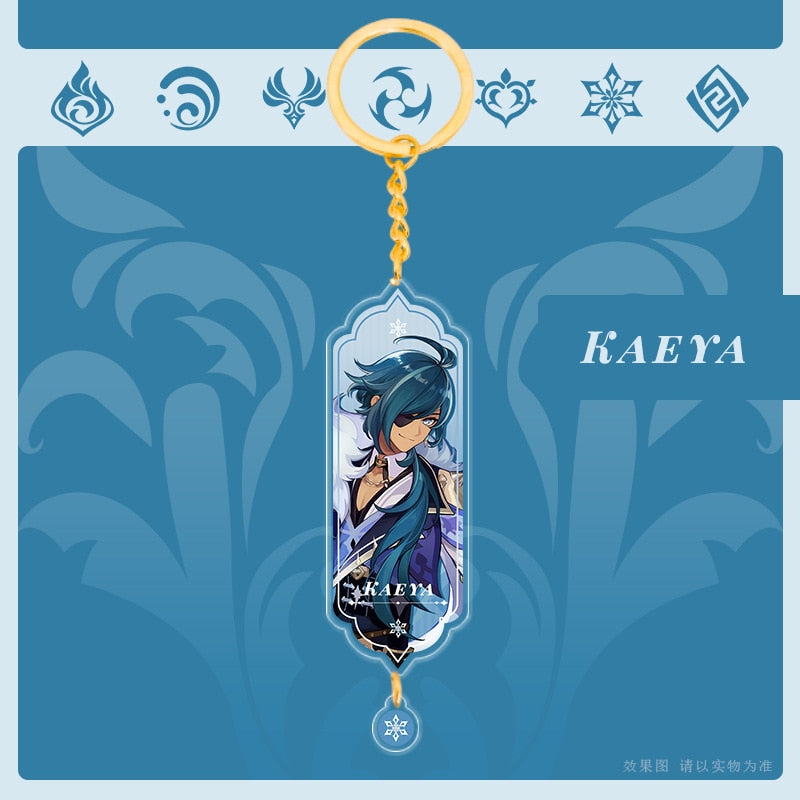 Anime Keychain Genshin Impact Key Chain Accessories - Zxsetup