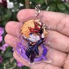 Cosplay Genshin Impact Keychain - Zxsetup