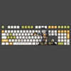 Genshin Impact Theme RAZOR Pbt Material Keycaps 108 Keys - Zxsetup