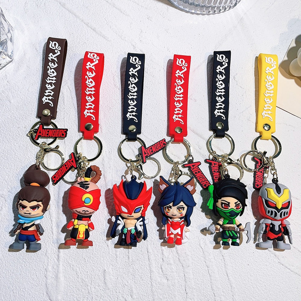 League of Legends Figure Keychains