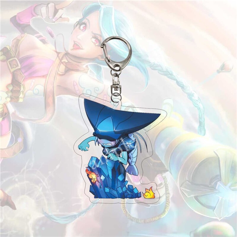 League Of Legends Arcane Keychain