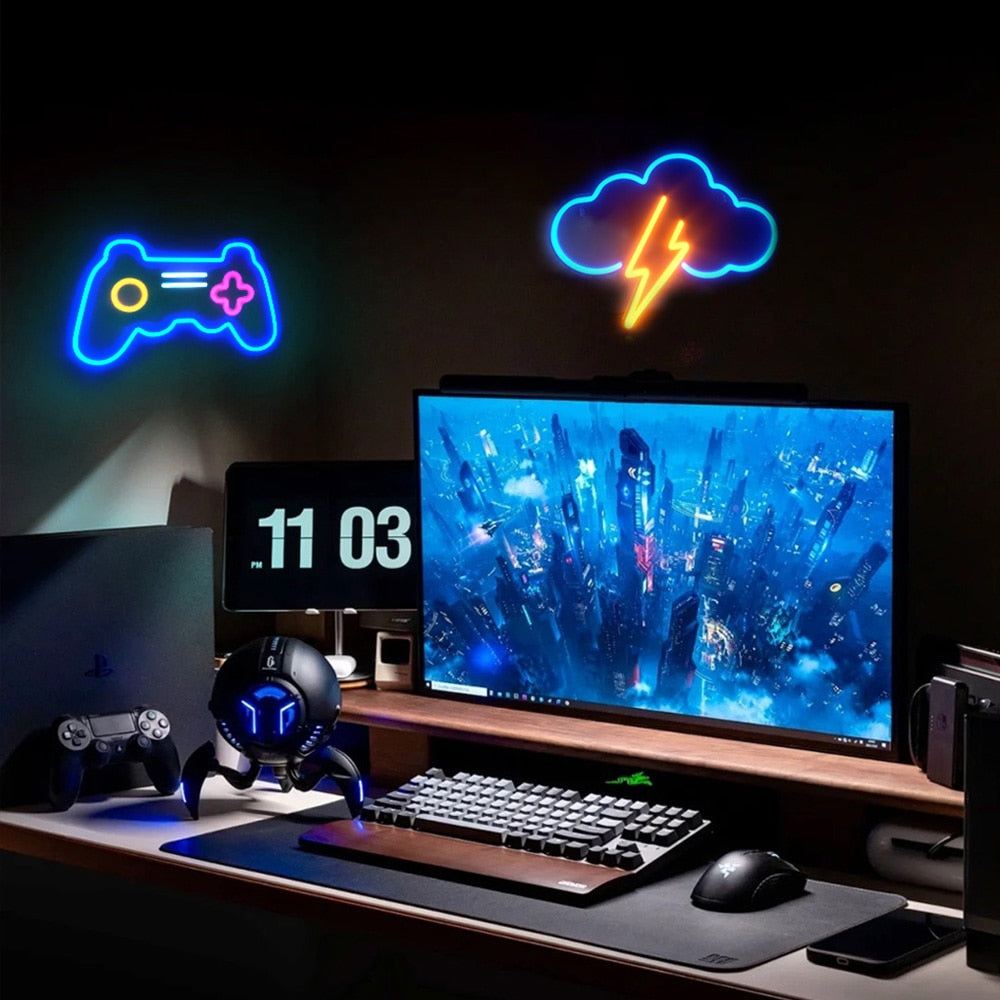 LED Neon for Gamer Room